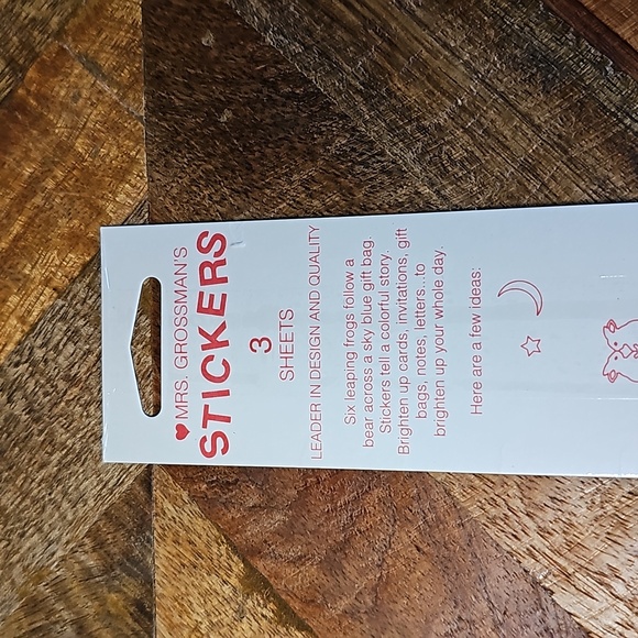 Mrs. Grossman's star stickers sticker sheets sealed - Picture 8 of 8